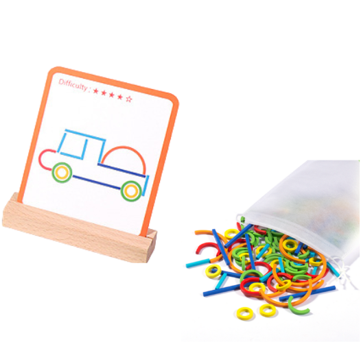 Card Display Holder + Cotton Toy Bag